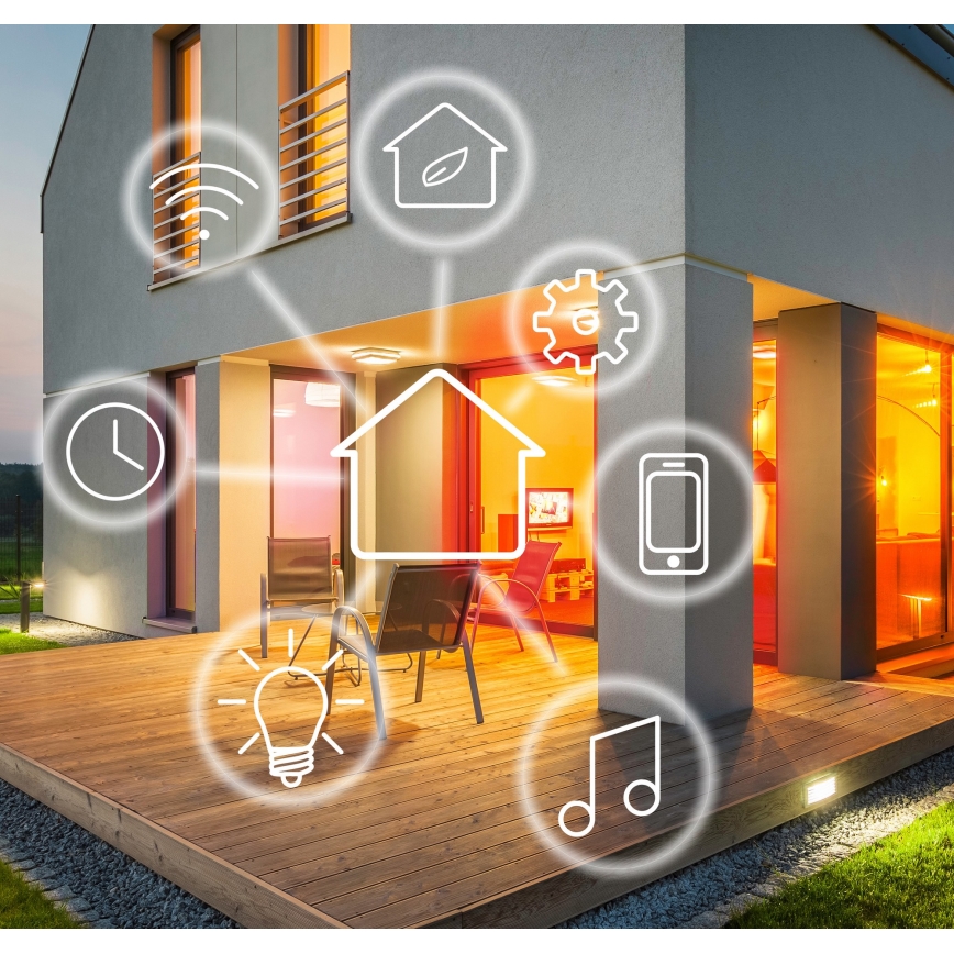 Pametna LED kamera 230V/Wi-Fi Tuya