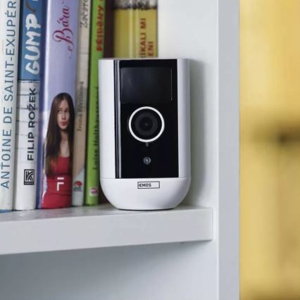 Pametna spoljašnja kamera GoSmart sa senzorom pokreta — 5V, 9600mAh, IP65, Wi‑Fi, Tuya