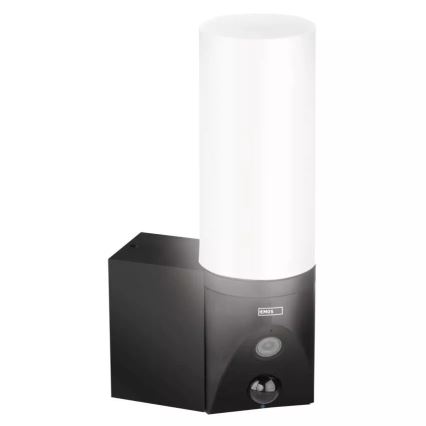 LED pametna spoljna kamera sa svetlom GoSmart LED/12W/230V 3200K IP65 Wi-Fi Tuya crna