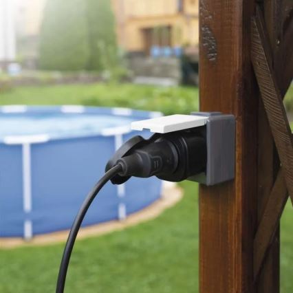 Pametna spoljašnja utičnica GoSmart 3680W/230V/16A Wi-Fi Tuya IP44