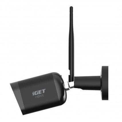 Pametna spoljna kamera sa senzorom Full HD 1080p 12V IP65 Wi-Fi Tuya crna