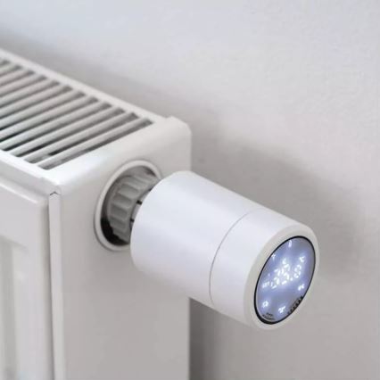 Pametna termostatska glavica sa LCD displejem GoSmart M30x1,5 2xAA/1,5V Tuya