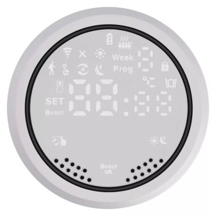 Pametna termostatska glavica sa LCD displejem GoSmart M30x1,5 2xAA/1,5V Tuya