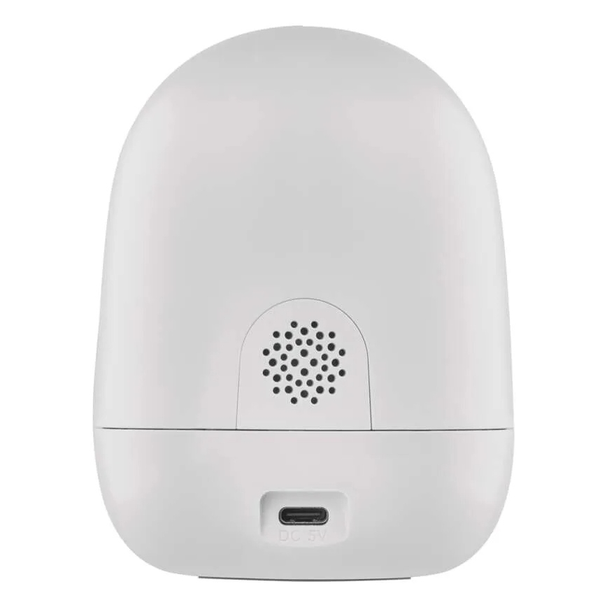Pametna unutrašnja rotirajuća kamera sa senzorom pokreta GoSmart 5V Wi-Fi Tuya bela