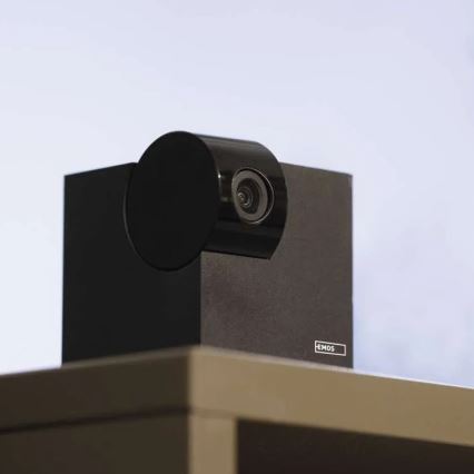 Pametna unutrašnja rotirajuća kamera sa senzorom pokreta GoSmart 5V Wi‑Fi Tuya crna