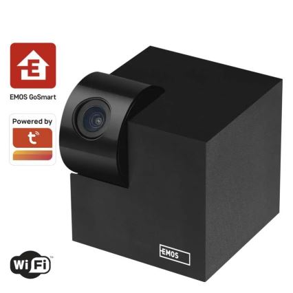 Pametna unutrašnja rotirajuća kamera sa senzorom pokreta GoSmart 5V Wi‑Fi Tuya crna