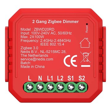 Pametni dualni prigušiva SmartLife 230V