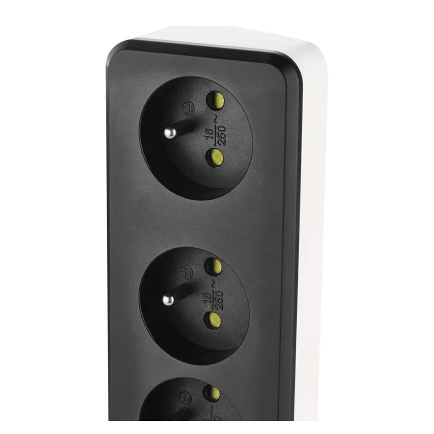 Pametni produžni kabl sa prekidačem GoSmart 4Z + 1x USB-A + 1x USB-C, 2 m, Wi-Fi Tuya