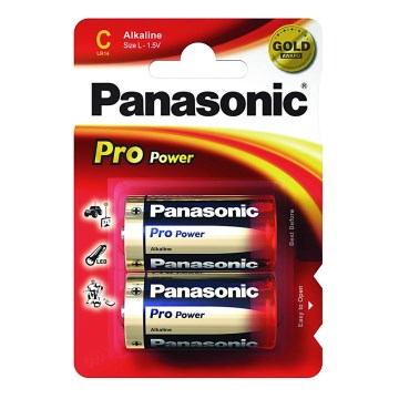 Panasonic LR14 PPG - 2 kom alkalnih C baterija Pro Power 1,5V