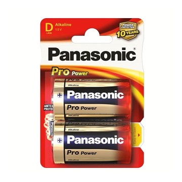 Panasonic LR20 PPG Pro Power - alkalna D baterija, 1,5 V, 2 kom