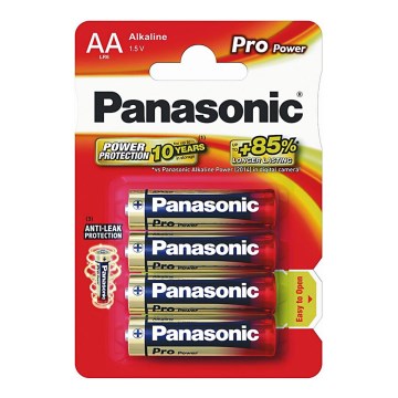 Panasonic LR6 PPG - 4 kom alkalnih AA baterija Pro Power 1,5 V