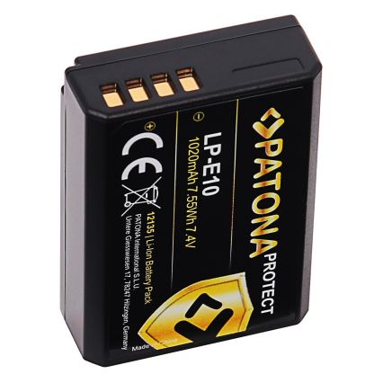 PATONA - Akumulatorska Li-Ion baterija za Canon LP-E10 1020mAh Protect