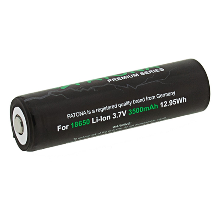 PATONA - Baterija 18650 Li-ion 3500 mAh PREMIUM 3,7V