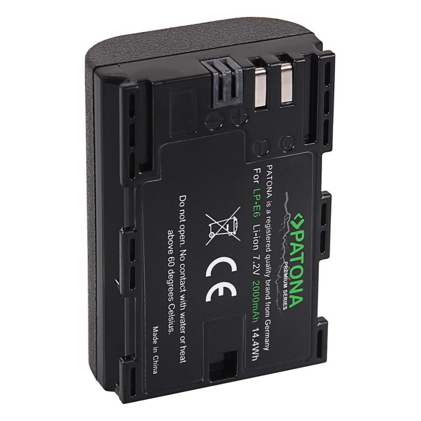 PATONA - Baterija Canon LP-E6 2000mAh Li-Ion Premium