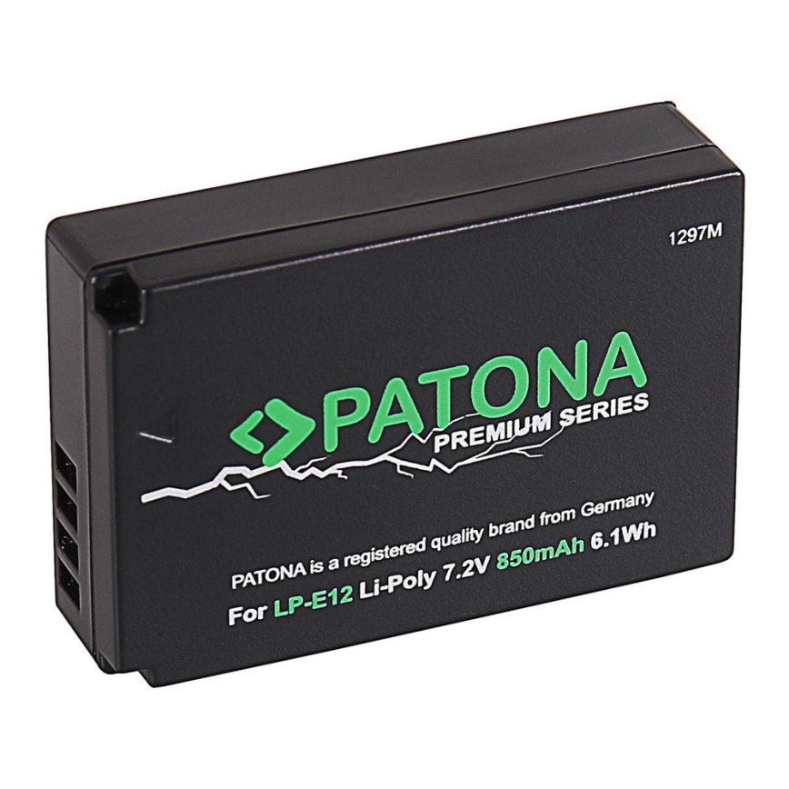 PATONA - Baterija za Canon LP-E12 850mAh Li-Ion PREMIUM
