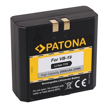 PATONA - Baterija za GODOX VB18/VB19, 2000 mAh, Li-Ion, 11 V