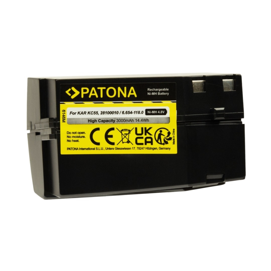 PATONA - Baterija za Kärcher K55/K65 3000mAh, Ni-MH 4,8V 14,4Wh