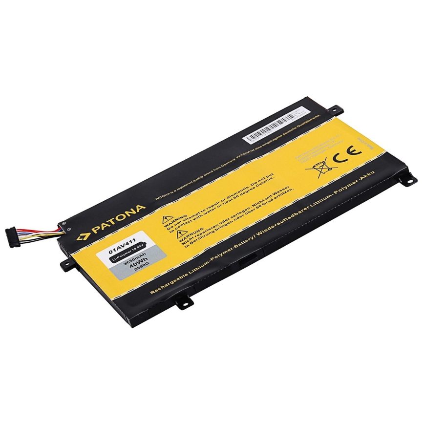 PATONA - Baterija za Lenovo ThinkPad E470/E475 4400mAh Li-Ion 10,95V 01AV411