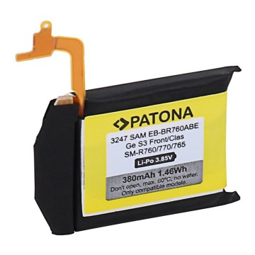 PATONA - Baterija za Samsung Gear S3 380mAh