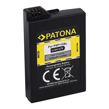 PATONA - Baterija za Sony PSP 2000/PSP 3000, 1200 mAh Li-ion, 3,7 V