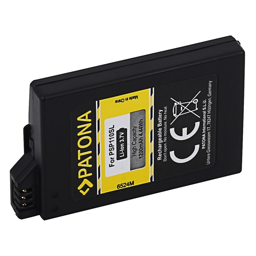 PATONA - Baterija za Sony PSP 2000/PSP 3000, 1200 mAh Li-ion, 3,7 V