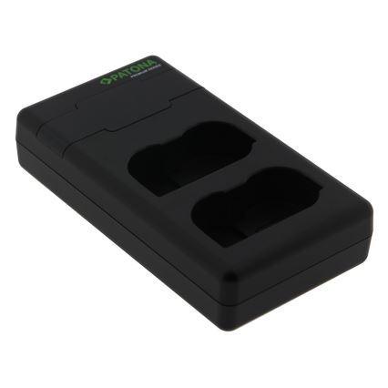 PATONA - Brzi dupli punjač za Nikon EN-EL15/EN-EL15C + USB-C kabl 0,6 m