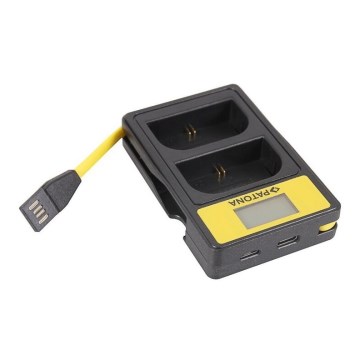 PATONA - Dualni punjač za Sony NP-FZ100 sa LCD ekranom i USB priključkom