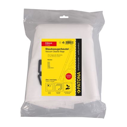 PATONA - Vrećice za usisivač KÄRCHER WD4/WD5/WD6 - 5 komada