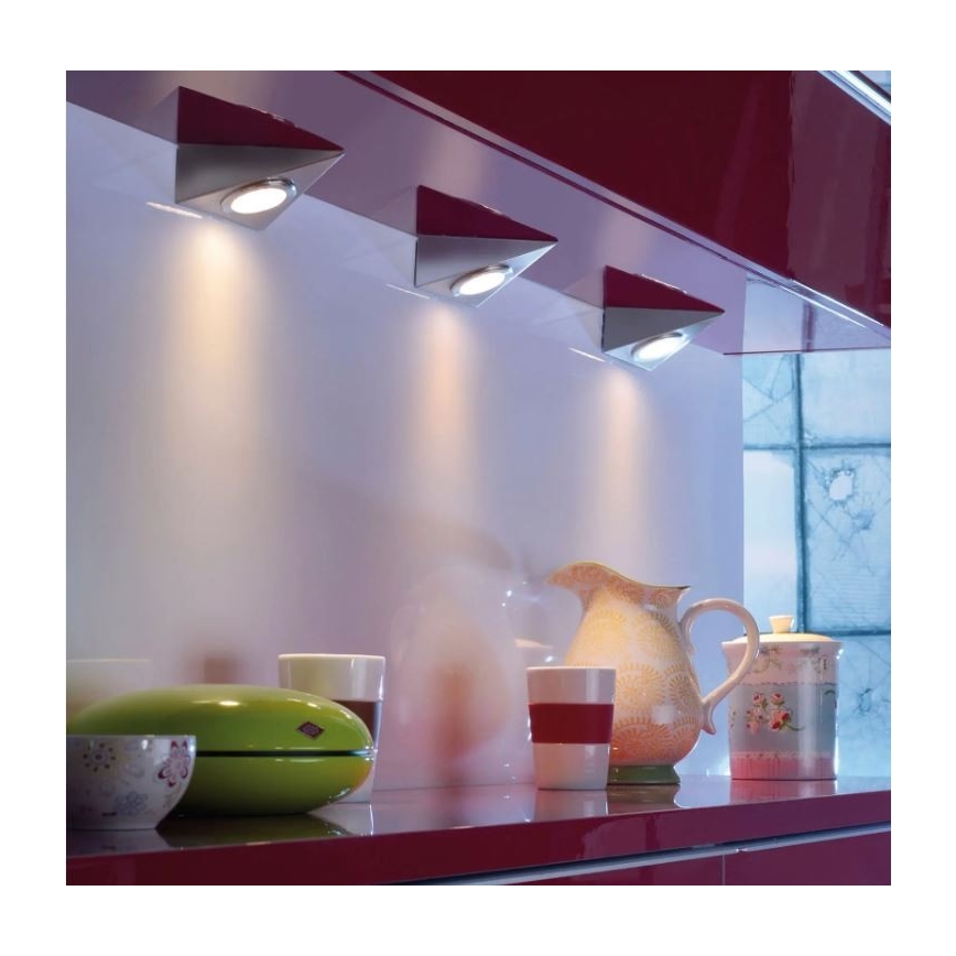 Paul Neuhaus 1119-55-3 - Komplet 3x LED rasveta za nameštaj sa senzorom HELENA LED/2,5W/230V