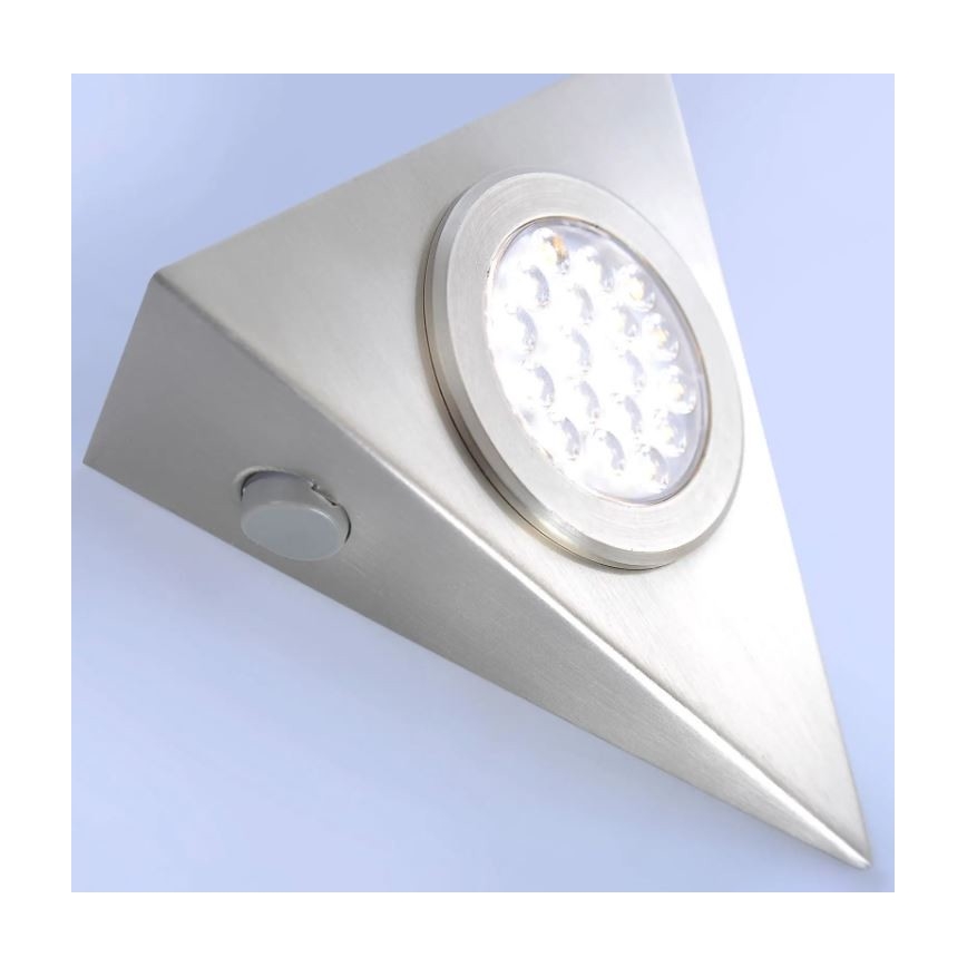 Paul Neuhaus 1119-55-3 - Komplet 3x LED rasveta za nameštaj sa senzorom HELENA LED/2,5W/230V