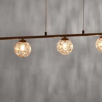 Paul Neuhaus 2040-48 - Luster na sajli GRETA 5xG9/40W/230V