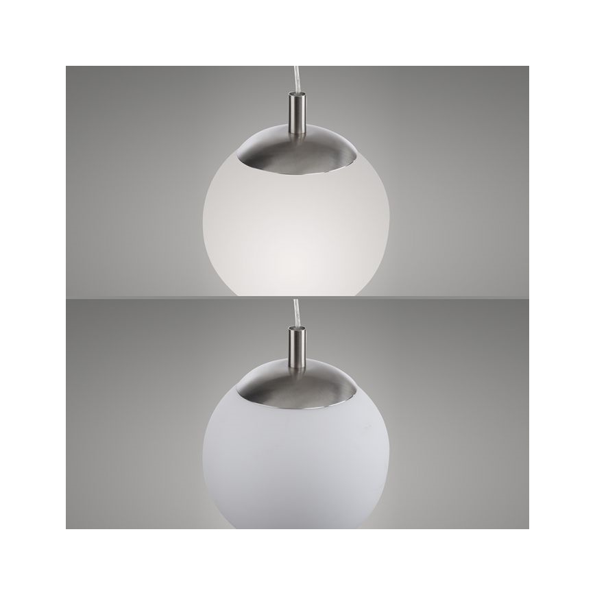 Paul Neuhaus 2072-55 - Luster na sajli BOLO 1xE27/60W/230V, prečnik 20 cm