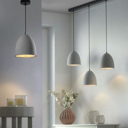 Paul Neuhaus 2231-22 - Viseći luster ETON na sajli 1xE27/40W/230V beton