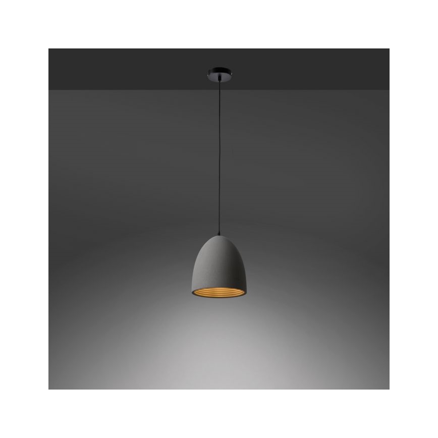 Paul Neuhaus 2231-22 - Viseći luster ETON na sajli 1xE27/40W/230V beton
