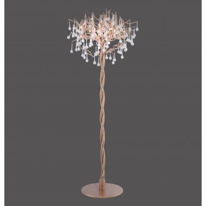 Paul Neuhaus 232-11 - Stojeća lampa ICICLE 5xG9/40W/230V bakrena