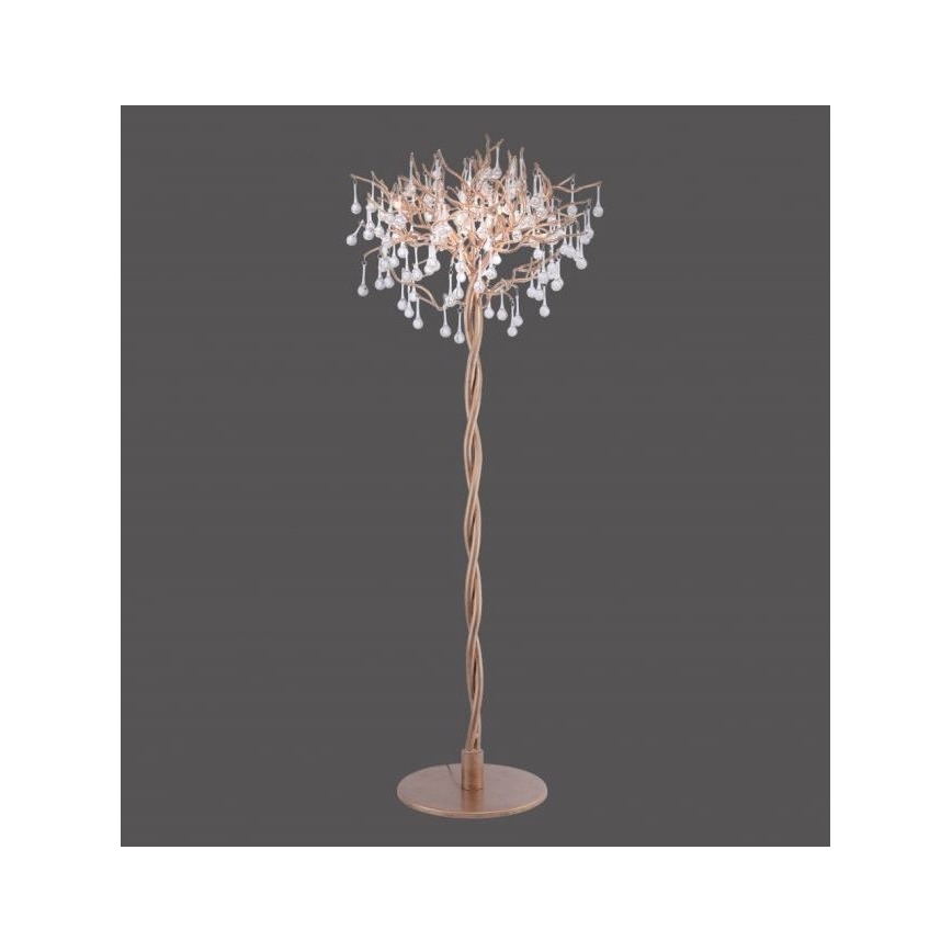 Paul Neuhaus 232-11 - Stojeća lampa ICICLE 5xG9/40W/230V bakrena