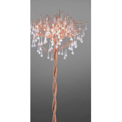Paul Neuhaus 232-11 - Stojeća lampa ICICLE 5xG9/40W/230V bakrena