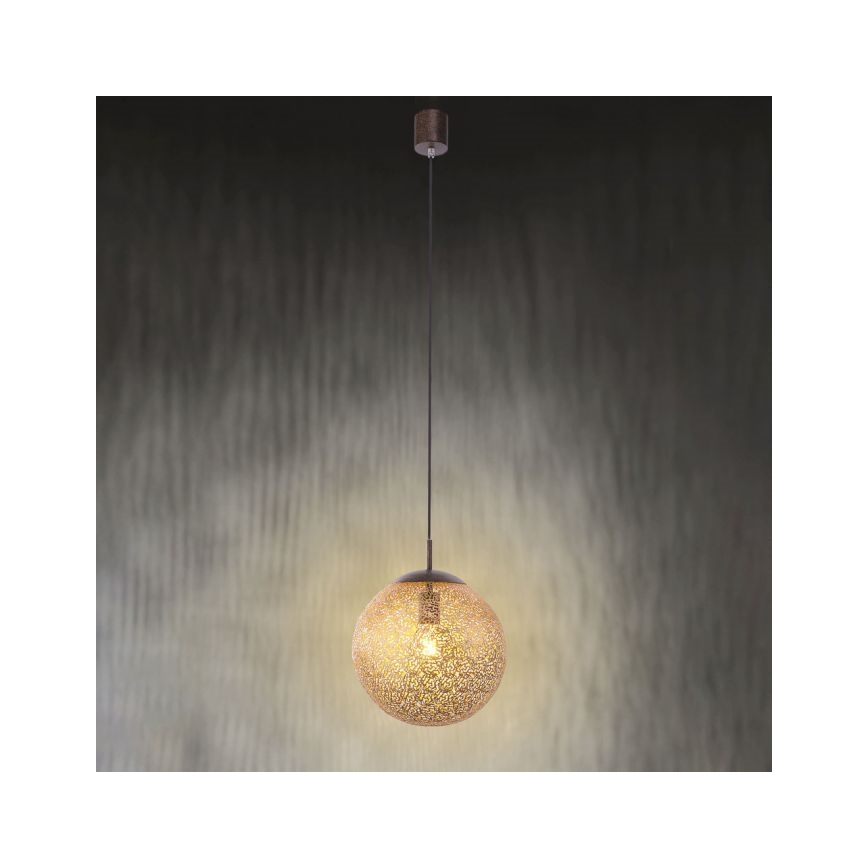 Paul Neuhaus 2420-48 - Luster na sajli GRETA 1xE27/60W/230V, prečnik 30 cm
