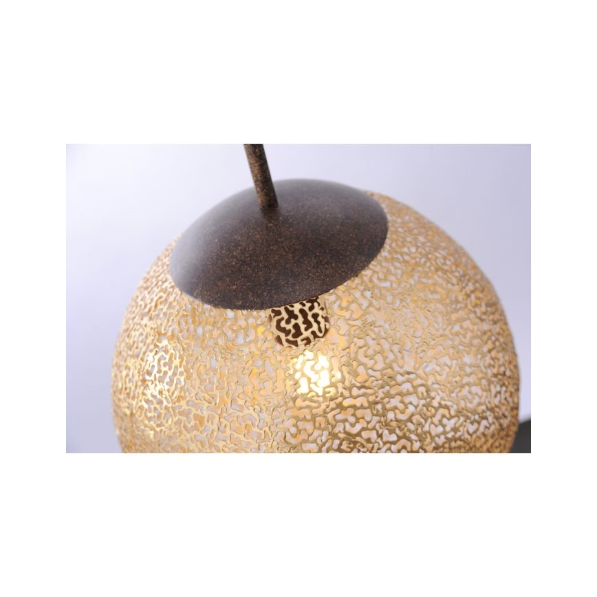 Paul Neuhaus 2420-48 - Luster na sajli GRETA 1xE27/60W/230V, prečnik 30 cm