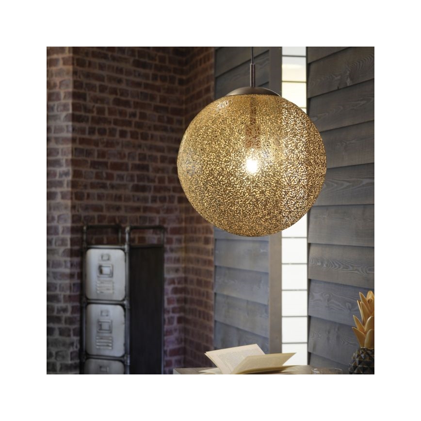 Paul Neuhaus 2421-48 - Luster na sajli GRETA 1xE27/60W/230V, prečnik 40 cm