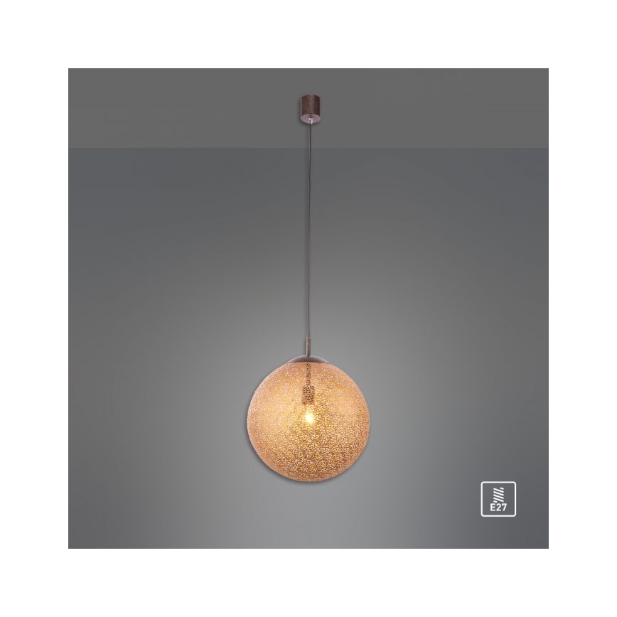 Paul Neuhaus 2421-48 - Luster na sajli GRETA 1xE27/60W/230V, prečnik 40 cm