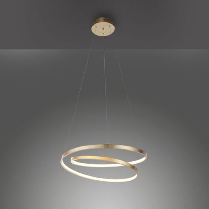 Paul Neuhaus 2472-12 - LED prigušiva luster na sajli ROMAN LED/30W/230V zlatna
