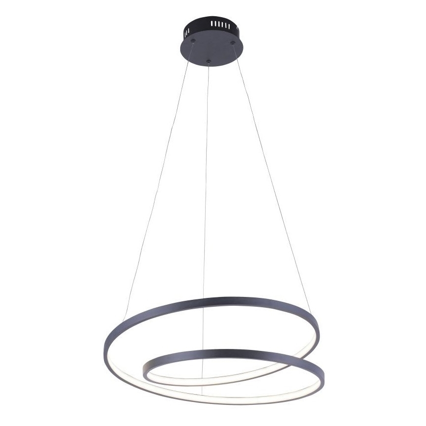 Paul Neuhaus 2472-18 - LED prigušiva luster na sajli ROMAN LED/30W/230V crna