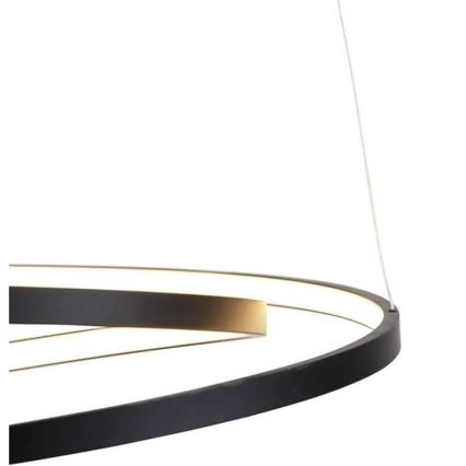 Paul Neuhaus 2472-18 - LED prigušiva luster na sajli ROMAN LED/30W/230V crna