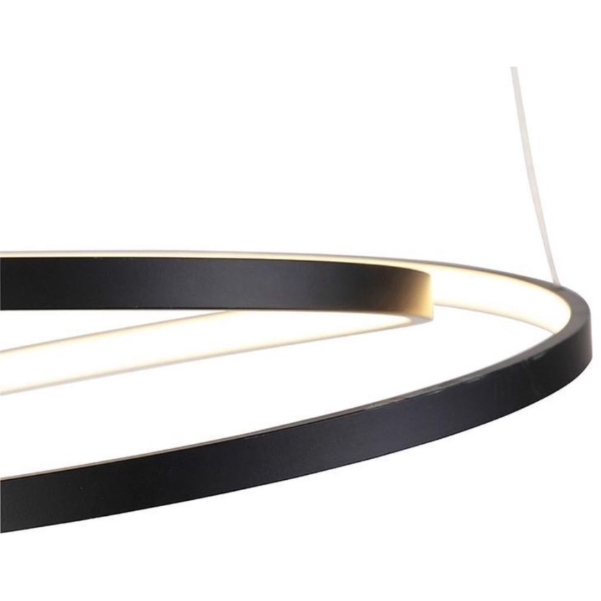 Paul Neuhaus 2472-18 - LED prigušiva luster na sajli ROMAN LED/30W/230V crna