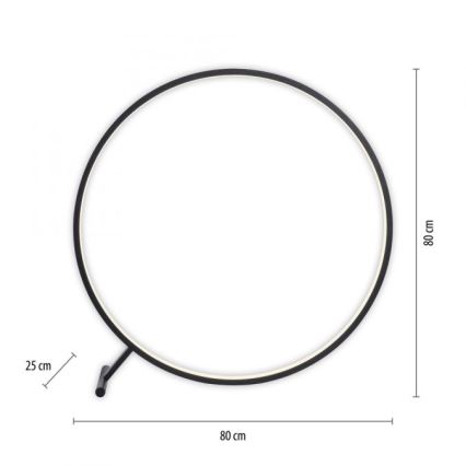 Paul Neuhaus 319-18 - LED stojeća lampa HULA, prigušiva, LED/21,5W/230V 2700-5000K + daljinski upravljač