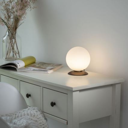 Paul Neuhaus 4013-11 - LED stona lampa BUBBA sa dodirnim prigušivačem, 1xG9/3W/230V, mesing