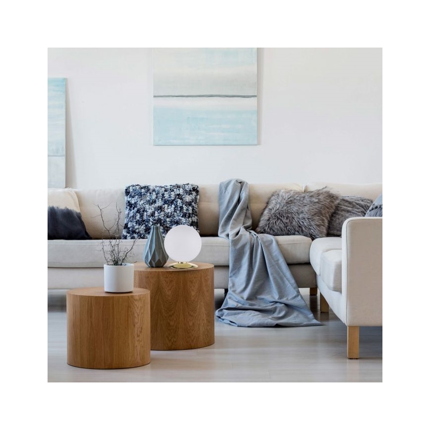 Paul Neuhaus 4013-11 - LED stona lampa BUBBA sa dodirnim prigušivačem, 1xG9/3W/230V, mesing