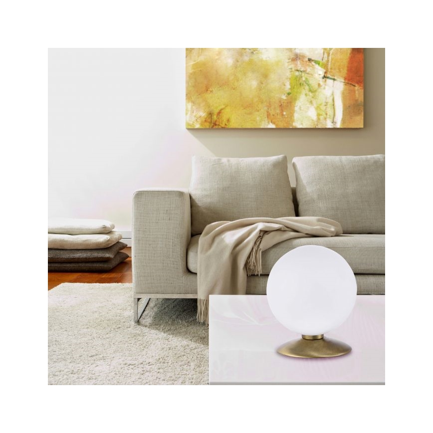 Paul Neuhaus 4013-60 - LED prigušiva dodirna stona lampa BUBBA 1xG9/3W/230V zlatna