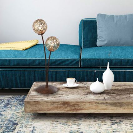 Paul Neuhaus 4032-48 - Stona lampa GRETA 2xG9/40W/230V